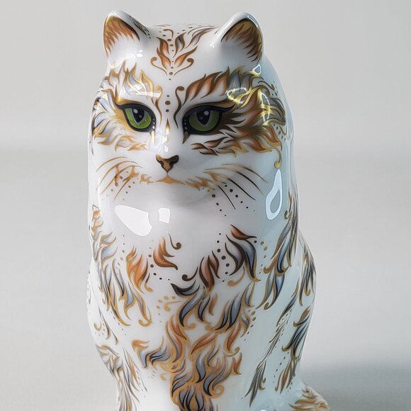 Royal Crown Derby “FIFI” Cat Paperweight – Rare / Discontinued (2012) - Picture 7 of 11